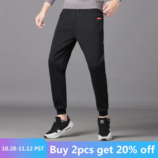 

men's sports running pants joggers loose straight cylinder active pants gym workout jogging trousers plus size 4xl c1118, Gray