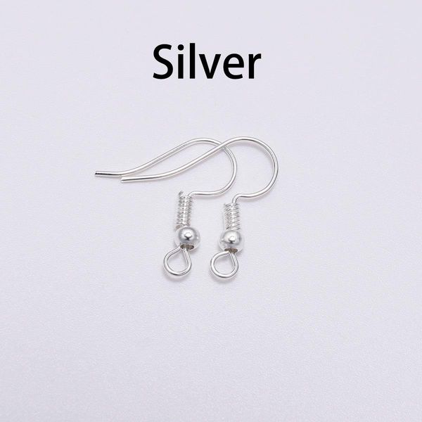 

100 шт. 20 * 17 мм золотые бронзовые ушные крючки серьги clasps выводы серьги провода для ювелирных изделий поставки оптом wmtxzt