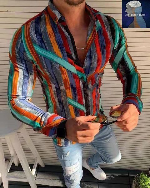 

designer autumn new casual shirt men's long sleeped shirt black friday 2021 deals, Tan;black