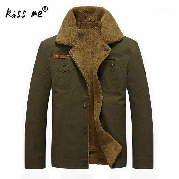

men's jackets men coat long sleeve winter warm jacket coats lapel collar fashion casual fleece lined thick woolen overcoat 2021 coat1, Black;brown
