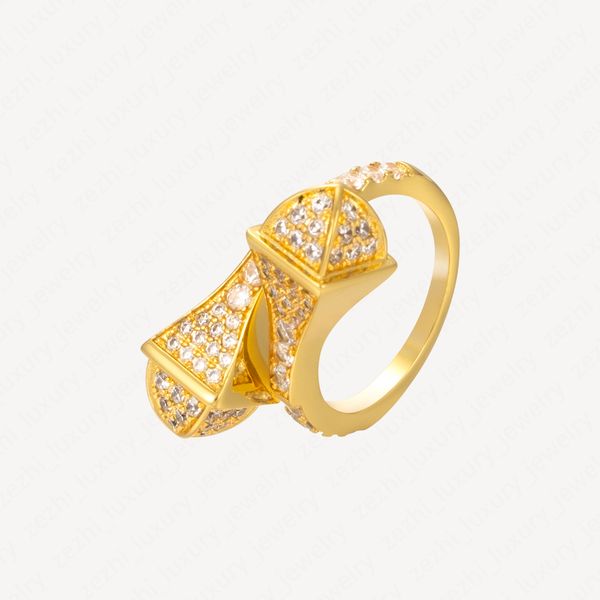 

2022 new professional eternity love ring for women diamonique diamond 18k gold plated wedding band ring size 6-8 accessories with jewelry po, Silver