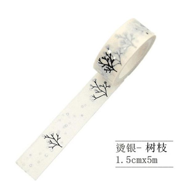 

2016 m5m star twigs gold silver wasi ленты diy scrapbooking маскирующие ленты школьные офисные офисные эсколарные папилария h