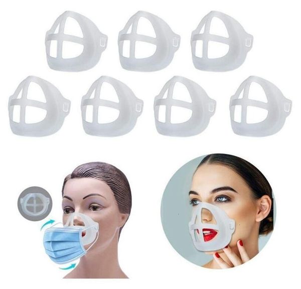 

factory 3d frame face mask inner bracket support breathing comfortable washable reusable clear masks tool accessories lj