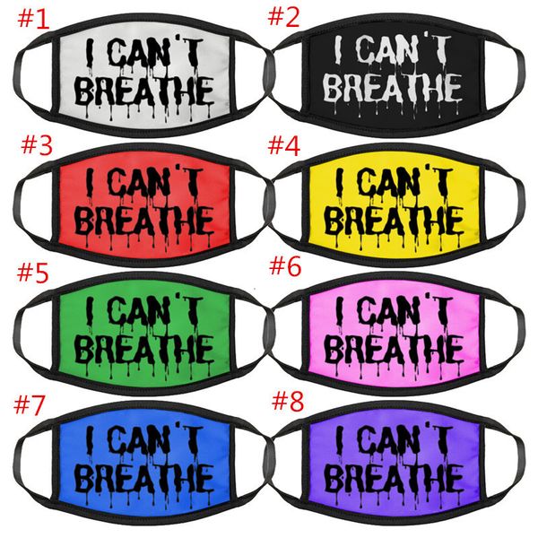 

breathe fashion i can't designer letter print women men dustproof protective washable breathable face masks gifts newoutletzmyd