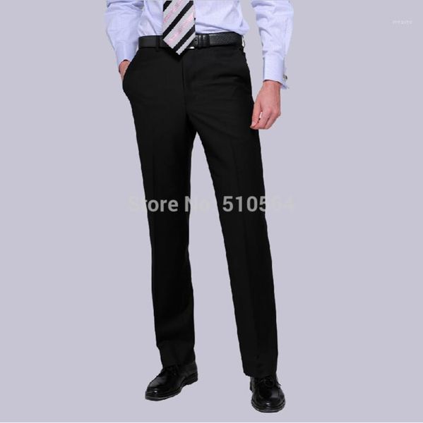 

2014 custom made wool fabric men black pants weding business pants1, White;black