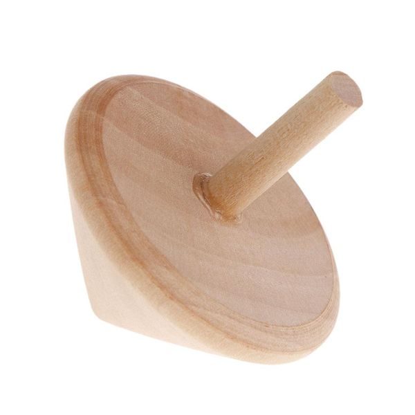 

no paint wooden spinning diy gyroscope toys kids toy art craft wmttsv rimmer