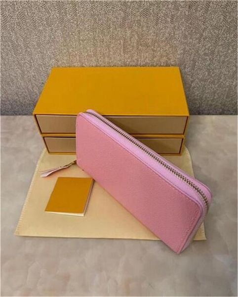 

2021 fashion designers credit card holder classic leather purse folded notes and receipts bag wallet purse 08, Red;black