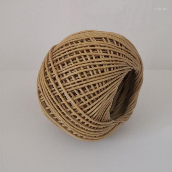 

100% organic wick 1.1mm 200ft ball, light color twine, string, cord1, Black;white