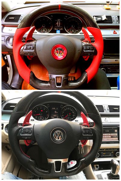 Para Volkswagen Golf 6 GTI Tiguan Scirocco Assento CC Direcionador de volante Modificado para alongar e decorar autopeças