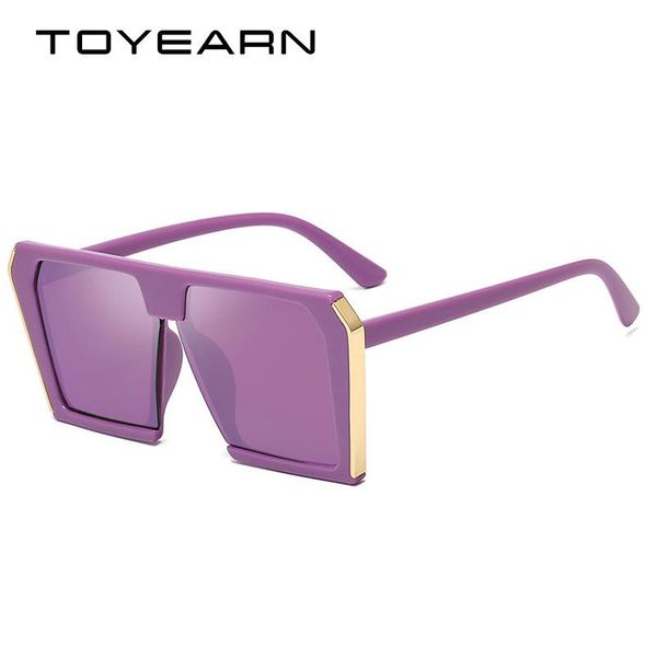 

sunglasses fashion design lady oversized square women vintage flat big frame mirror sun glasses, White;black