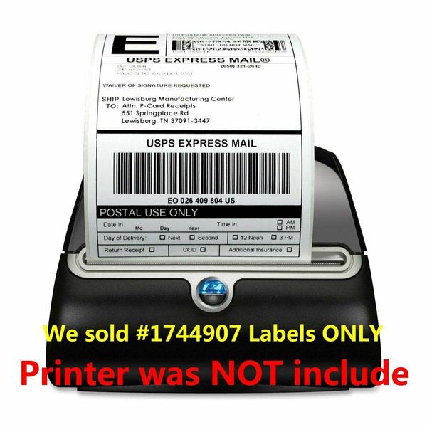 

6 rolls 4x6 dymo 4xl 1744907 совместимые прямые термические доставки этикетки клей