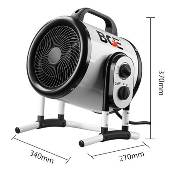 

3000w electric heater high power air blower air heater for bathroom dryer fans bgp-1403-03