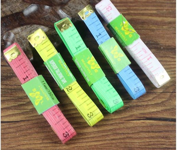 

measure length 150cm soft sewing tailor body measuring tool kids cloth ruler superior quality tailoring tape measures