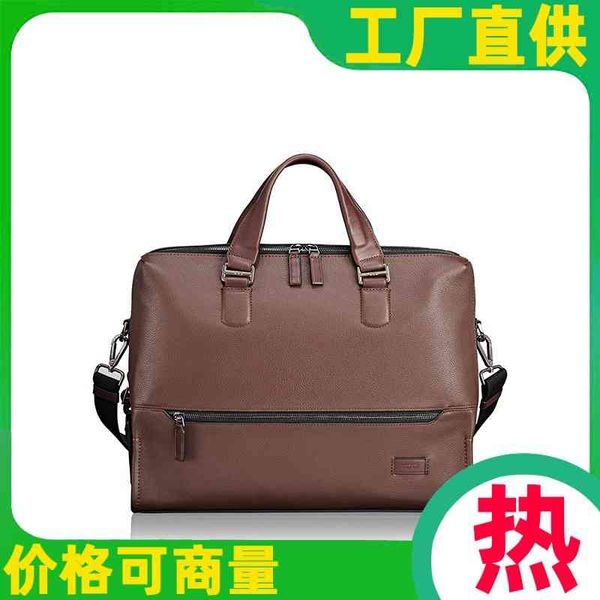 

d2d3tumi harrison leather business men's hand messenger briefcase