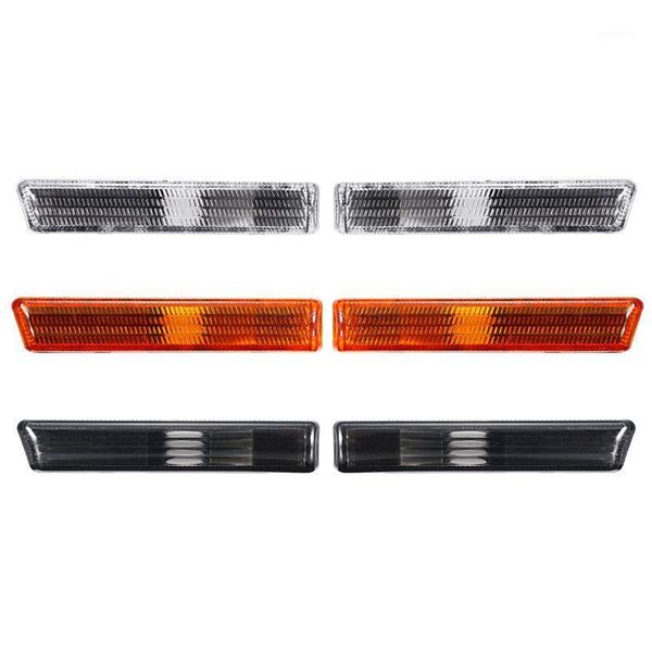 

1 pair front bumper not bulb side lights turn signal front marker light lens lamp for e38 1995-1997 1998-2000 2001 7-series1