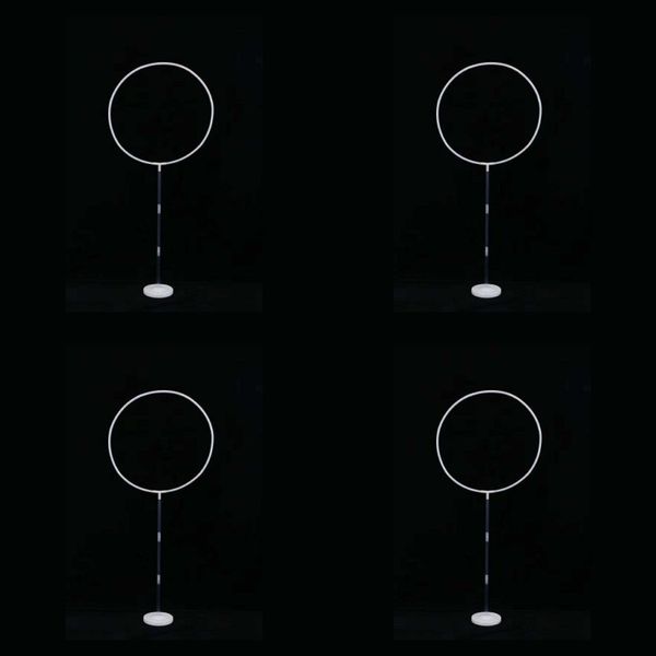 

plastic decorative ring rod connector base decor circle balloon coloured ribbon hoop valentines day wedding decoration gifts 5 5hn n2