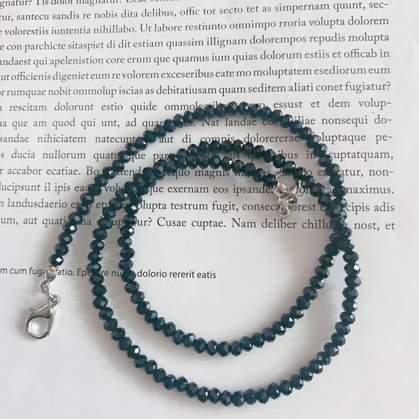 

2020 vintage crystal mask chain mask lanyard holder necklace fashion jewelry 2020 vintage online q sqcjte
