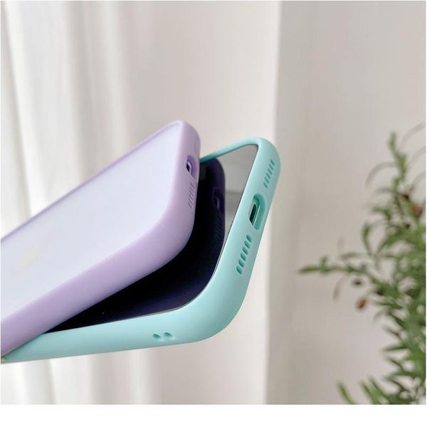 

sile matte bumper phone case for iphone 12 11 pro xr x xs max mini 6s 6 8 7 plus se2 tra sqcwsq