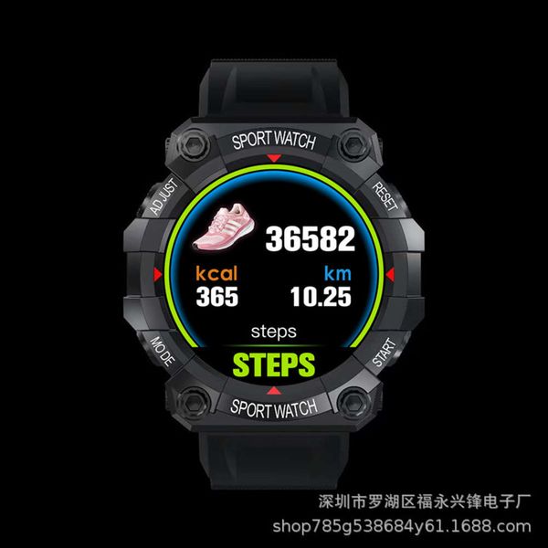 

2wfd68 round bracelet color screen monitoring exercise step heart rate blood oxygen smartd2wse