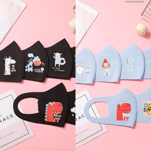 

ice mask individual kids package designer silk face protective kpop reusable washable comf 24iu