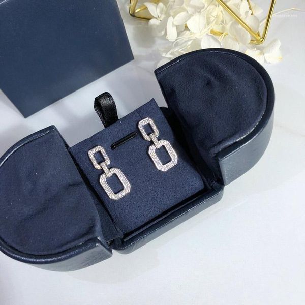

earring geometric earrings jewelry 925 sterling silver women high jewelry christmas party gift11