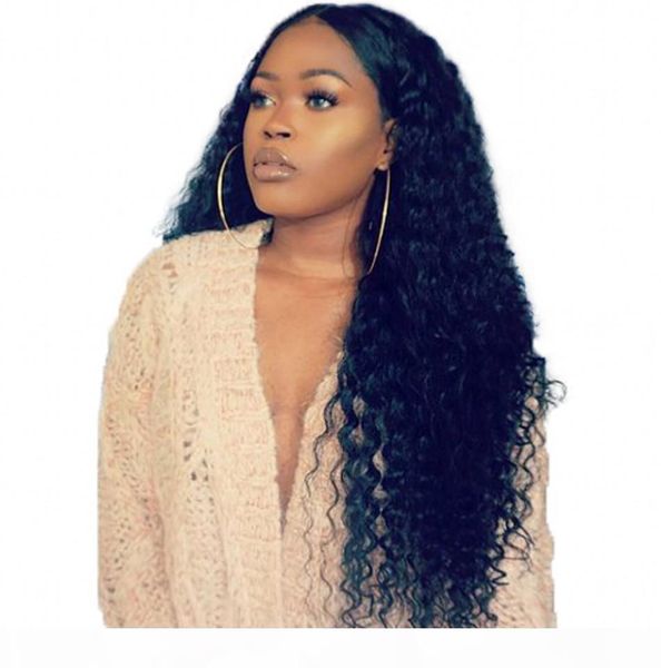 

unprocessed brazilian wig glueless full lace human hair wigs natural wave lace front wig 130% density, Black;brown