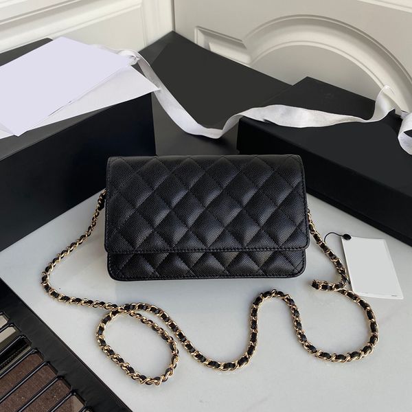 

7a high-end custom quality classic lady ap1794 half wear leather and half wear gold chain is very delicate 2020 new model