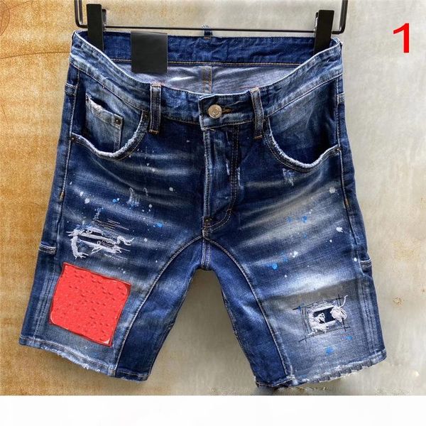 

mens short jeans straight holes denim jeans 9 style casual jean night club blue cotton summer men pants italy style summer pants