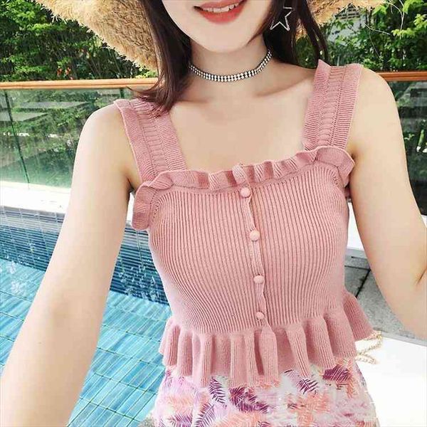 

woman sweaters femme chandails womens knitted sling autumn and winter retro crop-short pull hiver, White;black