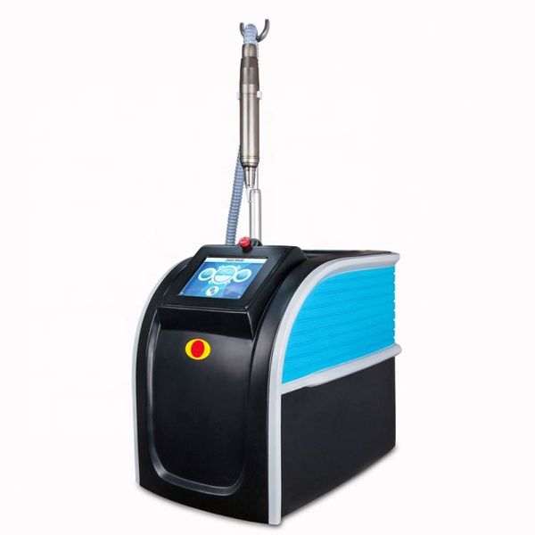 Macchine per la rimozione del tatuaggio laser protable Lavaggio del sopracciglio Lentiggini Voglia Black Face Doll Lip Line Picosecond Laser Beauty Salon Equipment