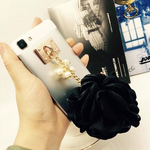 

rose flowers keychain bag pendant car ornaments charm for women key chain buckle key ring porte clef eh587 h bbyifo, Silver