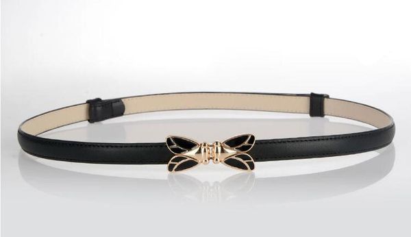 

мода cicada сплава пряжки cummerbunds регулируемые пояса pu кожаные ремни для женщин тонкий милый дизайн женское платье девушка подарки jllz, Black;brown