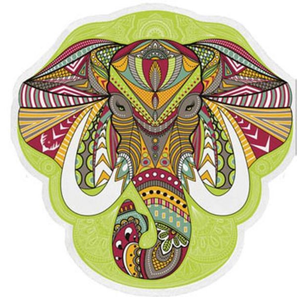 

lotus round beach towel large yoga mat 150cm indian mandala round bath towels for tablecloth picnic blanket wmtbnb