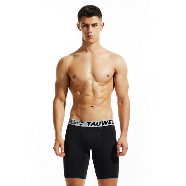 

men shorts fitness pants men stretch tight sports shorts new tauwell, White;black