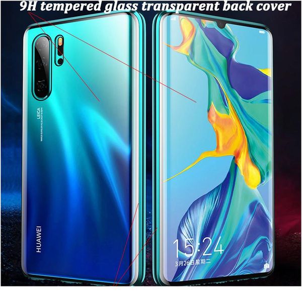 

магнитный металл адсорбционный двухсторонний чехол для huawei p40 pro mate 30 20 p30 p20 pro honor 20i 20 30 sqcwwb