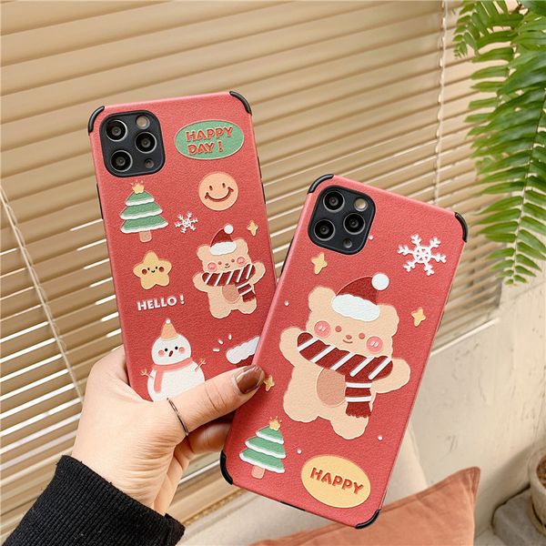

оптом рождественские iphone чехол для iphone x xr max ip11seials ip12 mini pro max задняя крышка