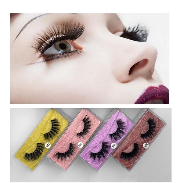 

false eyelashes wholesale 30/40/50/100pcs 3d mink lashes natural makeup in bulk