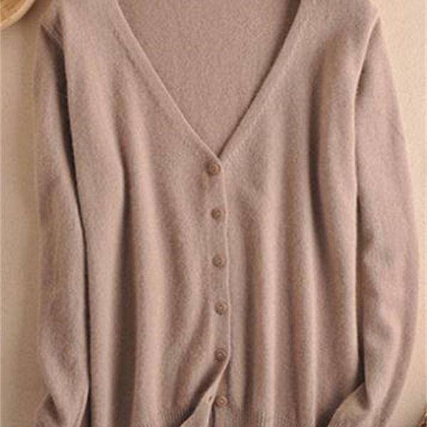 

2021 cashmere and wool jackets, 12-color mesh, women's winter/autumn cardigans, knitted or crocheted, l7nn, White;black