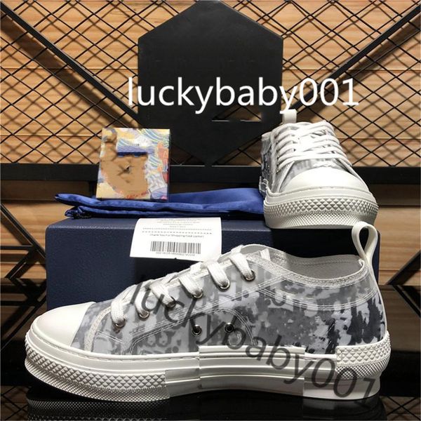 

2021 b 23 oblique technology canvas trainers sneakers luxurys designers shoes men women pairs outdoor platform casual shoes, Black