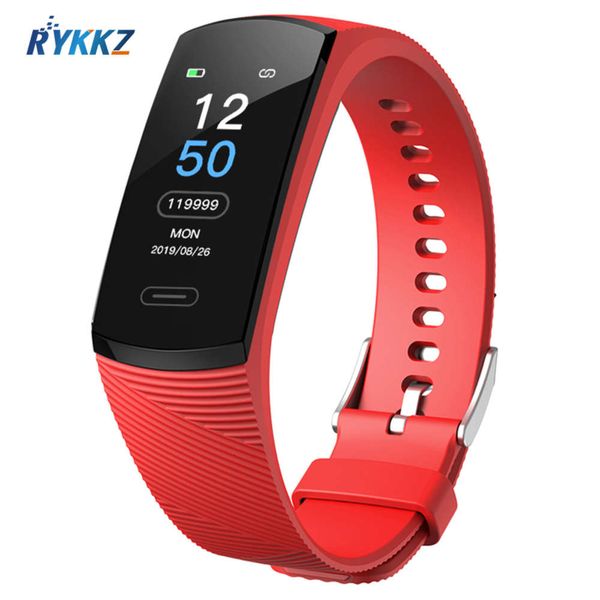 

intelligent k1 wristband men women, waterproof sports watch with heart rate control, alarm clock, suitable for android and ios