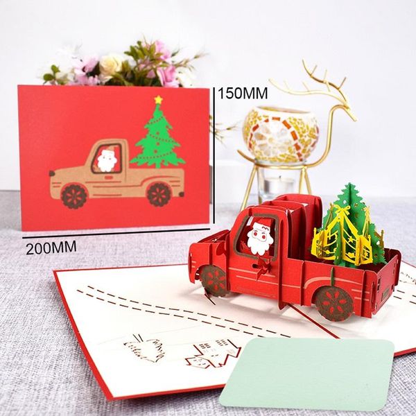 

merry christmas cards christmas tree winter gift pop up cards christmas decoration stickers laser cut new year greeting cards wmtqgm mywjqq