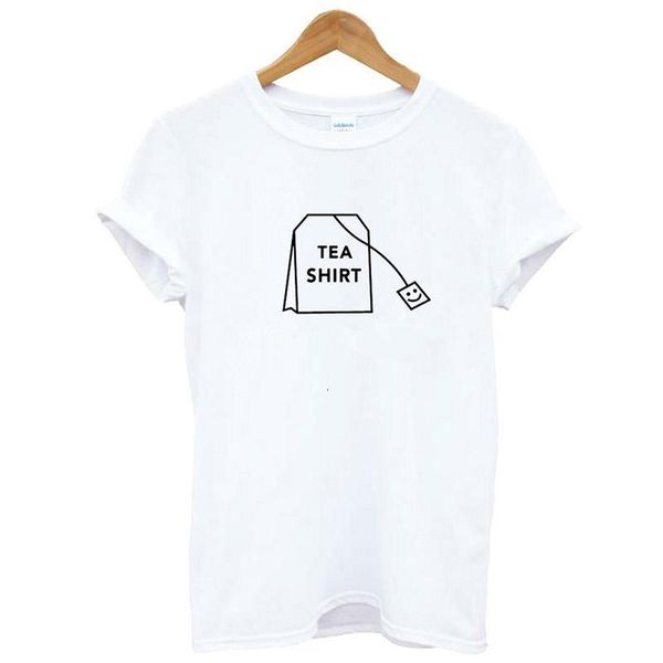 

tea graphic t-shirt print women t-shirt casual funny harajuku t-shirt ladies girls tee fashionable women, White