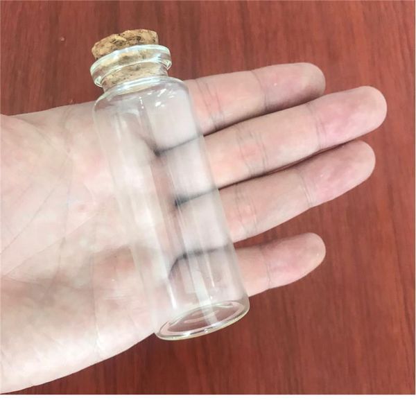 

40ml mini bottle with cork ser tiny empty clear glass crafts bottles vials for wedding decoration christmas gifts 5 bbyqif