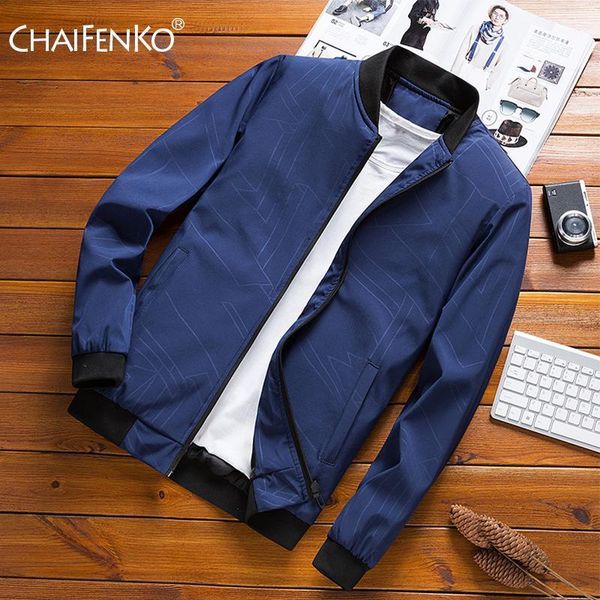 

chaifenko fashion men bomber jacket casual thin slim baseball jackets men streetwear hip hop windbreaker zipper jacket coat male1, Black;brown