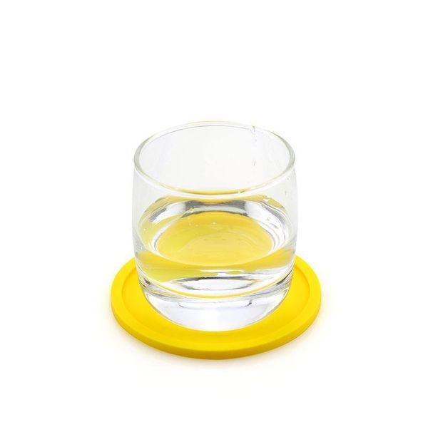 

colored sile round coaster coffee cup holder waterproof heat resistant cup mat thicken coffee coaster cus jllxzr garden_light