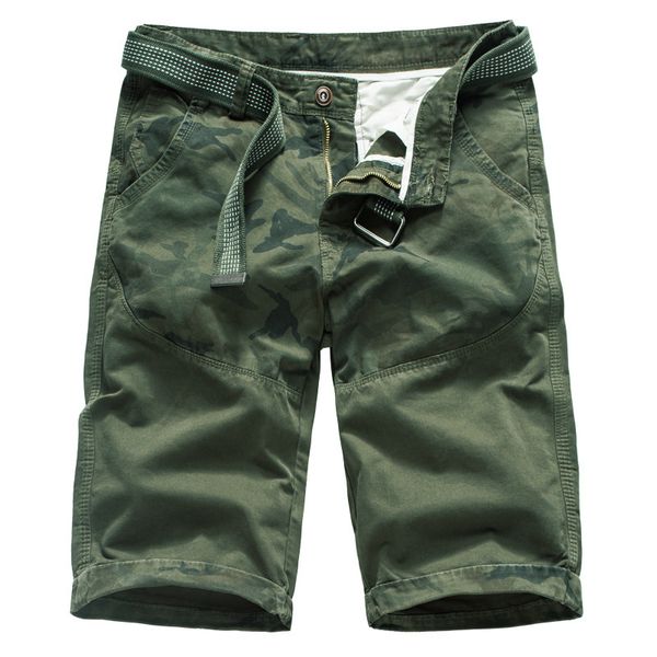 

2021 more size 28-38 polegada shorts new cargo summer larger classic pocket 95% cotton short male trouper pants sysn, White;black