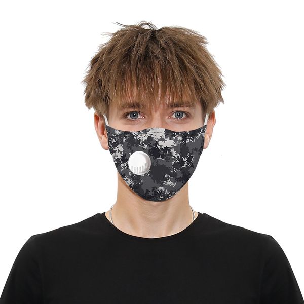 

multicolor designer face masks diffrent styles valve 100pcs masks reusable protective pm2.5 washable adjusable