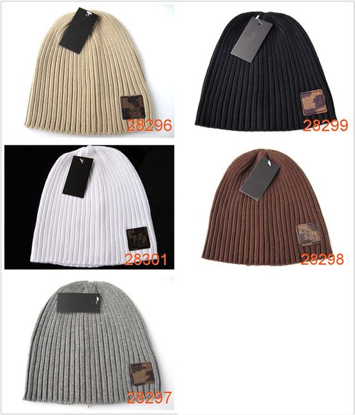 

men women fashion winter hat mens designers beanie hats with label wool warm caps sports hip hop knitting cap, Blue;gray