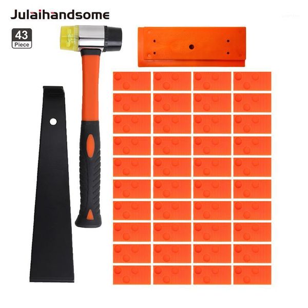 

julaihandsome professional laminate wood flooring installation kit , spaces.tapping block, pull bar ,mallet hand tool set1