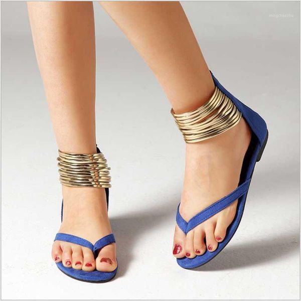

sandals [gogd]2021 wedges shoes for women high heels summer flip flop chaussures femme platform plus size36-411, Black
